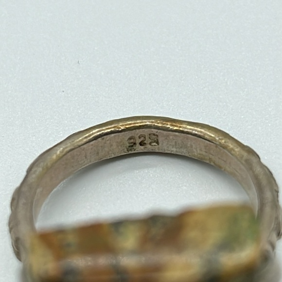 Jasper Detailed 925 Ring - Picture 4 of 4